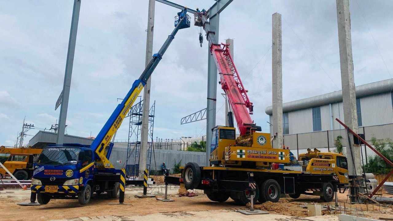 รถเครนให้เช่ารายวัน